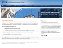 Tablet Screenshot of itccs.com